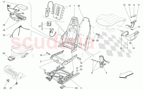 Part Diagram for Maserati 984400042