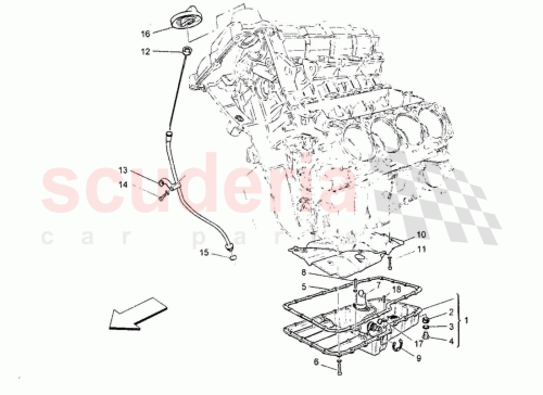 Part Diagram for Maserati 293205