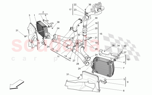 Part Diagram for Maserati 670033318