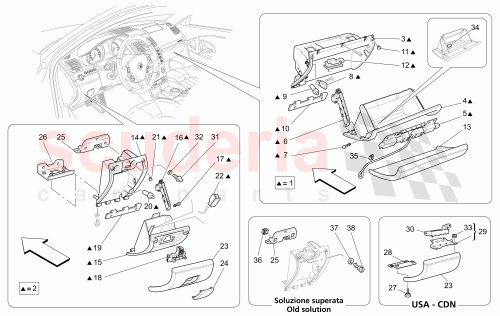 Part Diagram for Maserati 980139369