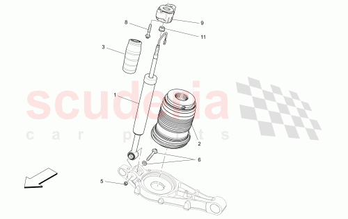Part Diagram for Maserati 670100715