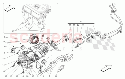 Part Diagram for Maserati 670035894