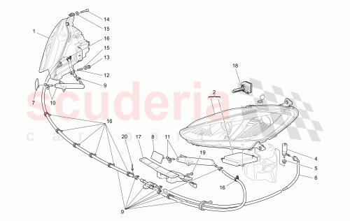Part Diagram for Maserati 89173510