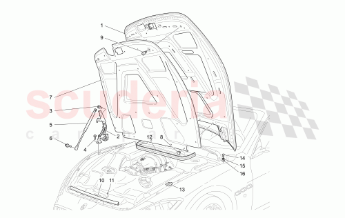 Part Diagram for Maserati 80894300