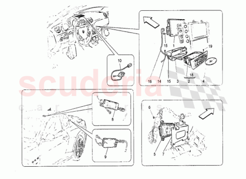 Part Diagram for Maserati 341828