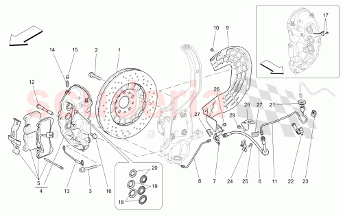 Part Diagram for Maserati 670030935