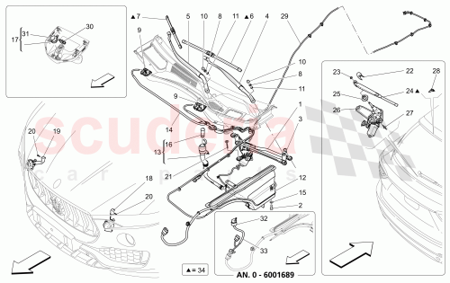 Part Diagram for Maserati 675000582