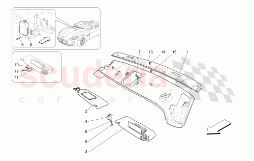 Part Diagram for Maserati 81563207