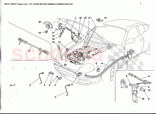 Part Diagram for Maserati 384310020