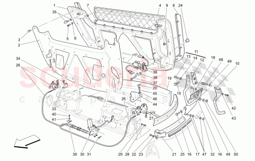 Part Diagram for Maserati 14306021
