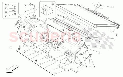 Part Diagram for Maserati 670049317