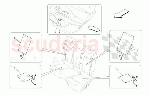 Part Diagram for Maserati 673005513