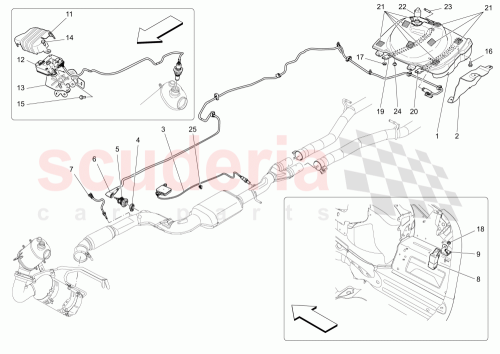 Part Diagram for Maserati 670033062