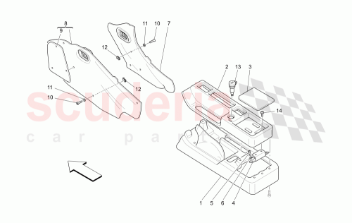 Part Diagram for Maserati 68738800