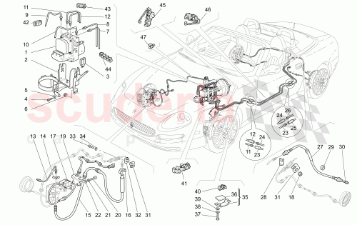 Part Diagram for Maserati 196620
