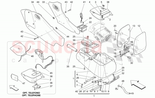 Part Diagram for Maserati 66772814