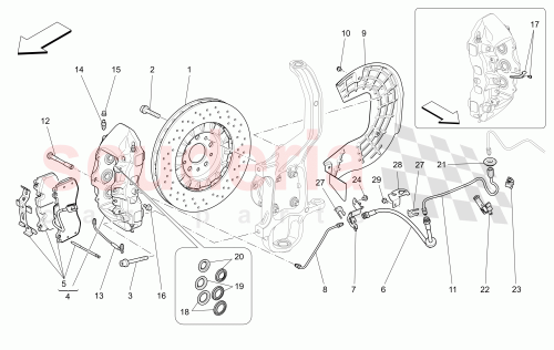 Part Diagram for Maserati 670009188