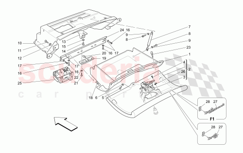 Part Diagram for Maserati 68338500