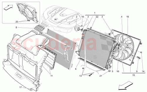 Part Diagram for Maserati 670038331