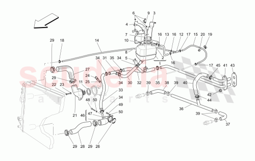 Part Diagram for Maserati 137873