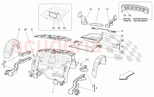 Part Diagram for Maserati 980139345
