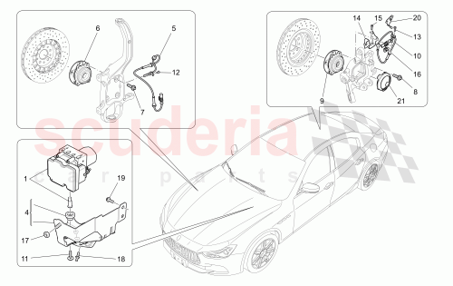 Part Diagram for Maserati 673005410