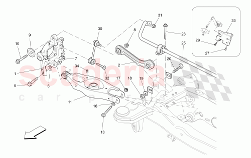 Part Diagram for Maserati 670214701