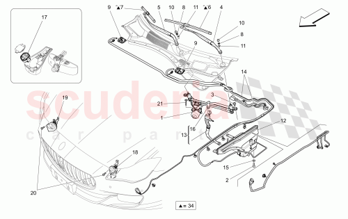 Part Diagram for Maserati 670007188