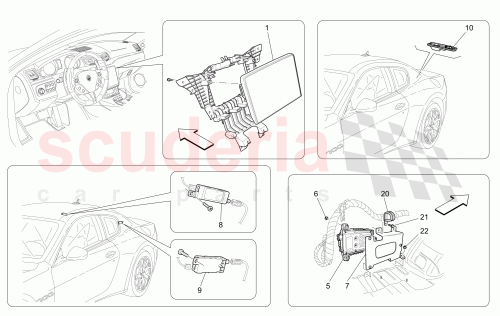 Part Diagram for Maserati 342111