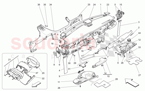 Part Diagram for Maserati 670099910