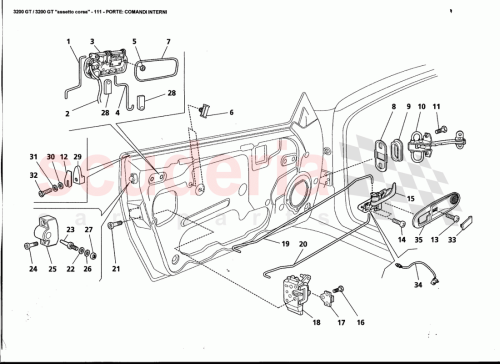 Part Diagram for Maserati 138410040