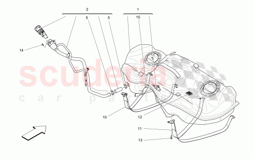 Part Diagram for Maserati 670102395