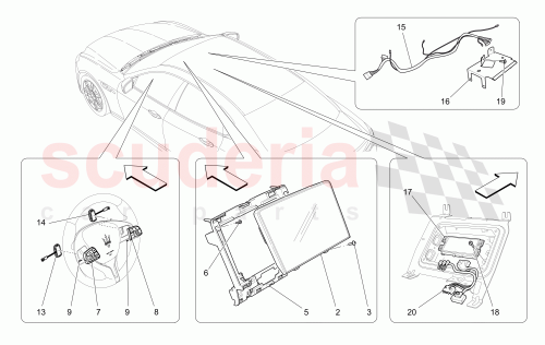 Part Diagram for Maserati 670104154