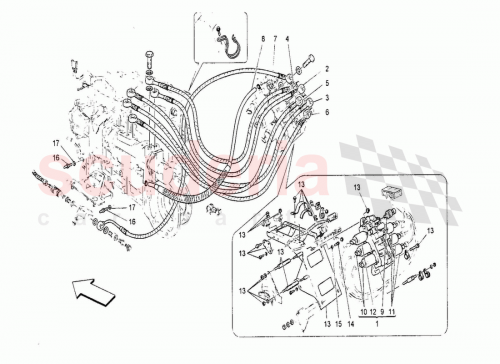 Part Diagram for Maserati 248412