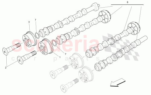 Part Diagram for Maserati 864598