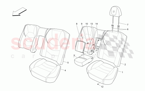 Part Diagram for Maserati 954972400