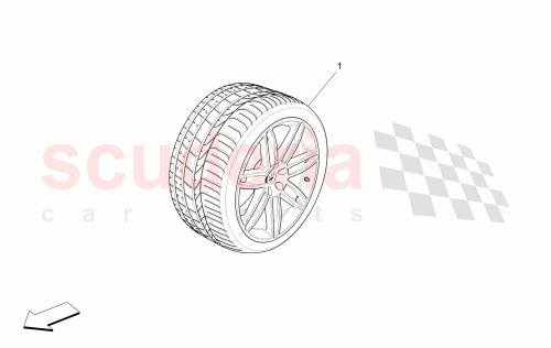 Part Diagram for Maserati 980156284