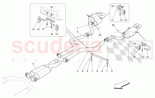 Part Diagram for Maserati 279326