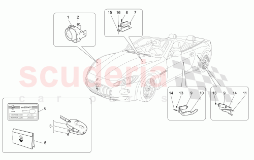 Part Diagram for Maserati 262260