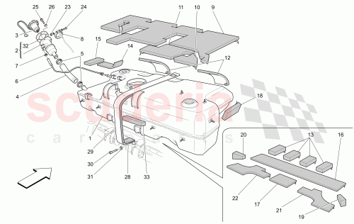 Part Diagram for Maserati 263286