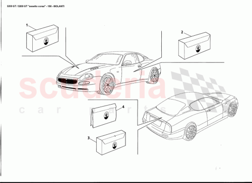 Part Diagram for Maserati 381515050