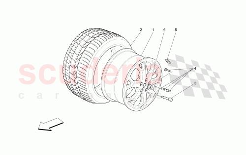 Part Diagram for Maserati 82329706