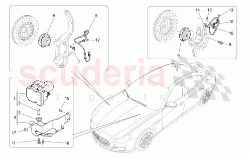 Part Diagram for Maserati 670003580
