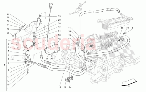 Part Diagram for Maserati 211411