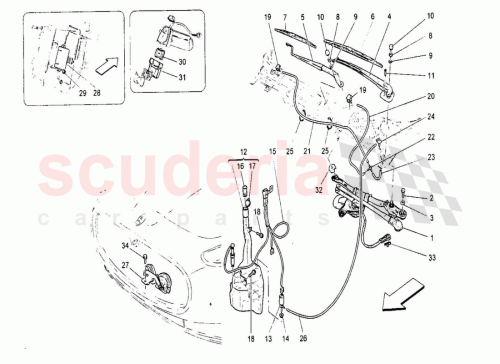 Part Diagram for Maserati 80257600