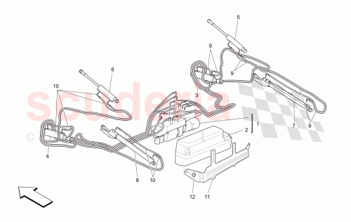 Part Diagram for Maserati 82241700