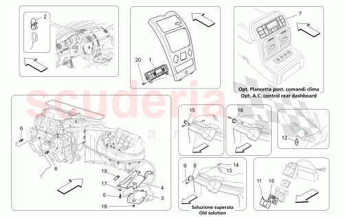 Part Diagram for Maserati 249132