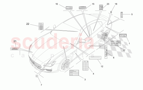 Part Diagram for Maserati 980156666