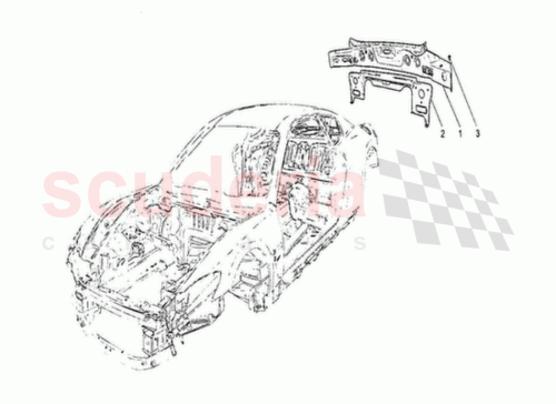 Part Diagram for Maserati 83583500