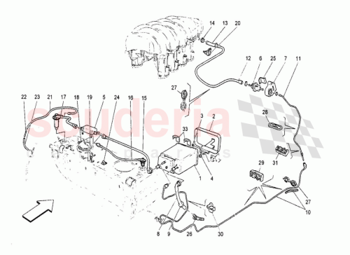 Part Diagram for Maserati 13433570